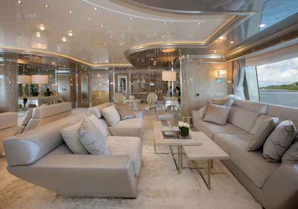 парусные новости, Верфь Benetti и Fendi Casa создали мегаяхту, роскошная яхта